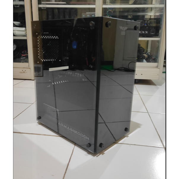 Cpu/Komputer Rakitan, Intel Core I3 9100F With Radeon HD 7500