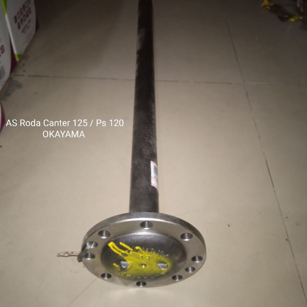 AXLE SHAFT AS RODA STIK RODA BELAKANG CANTER PS125 / PS120 / PS135 OKAYAMA GOLD MK499638