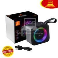 Speaker Bluetooth Wireless Kisonli S13 S-13 Bass 5.0 8W RGB Light Rhyme