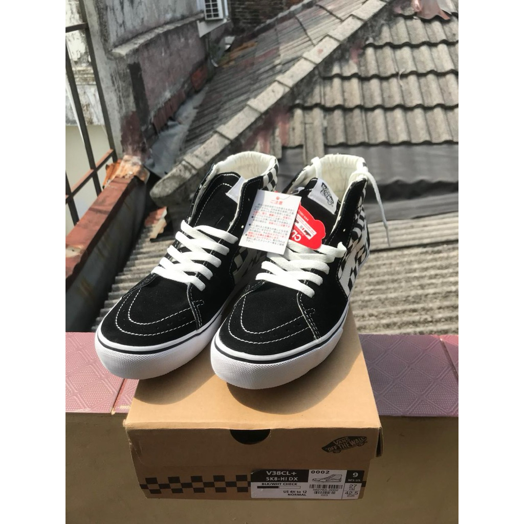 Brand New Vans SK8 Hi Checkerboard