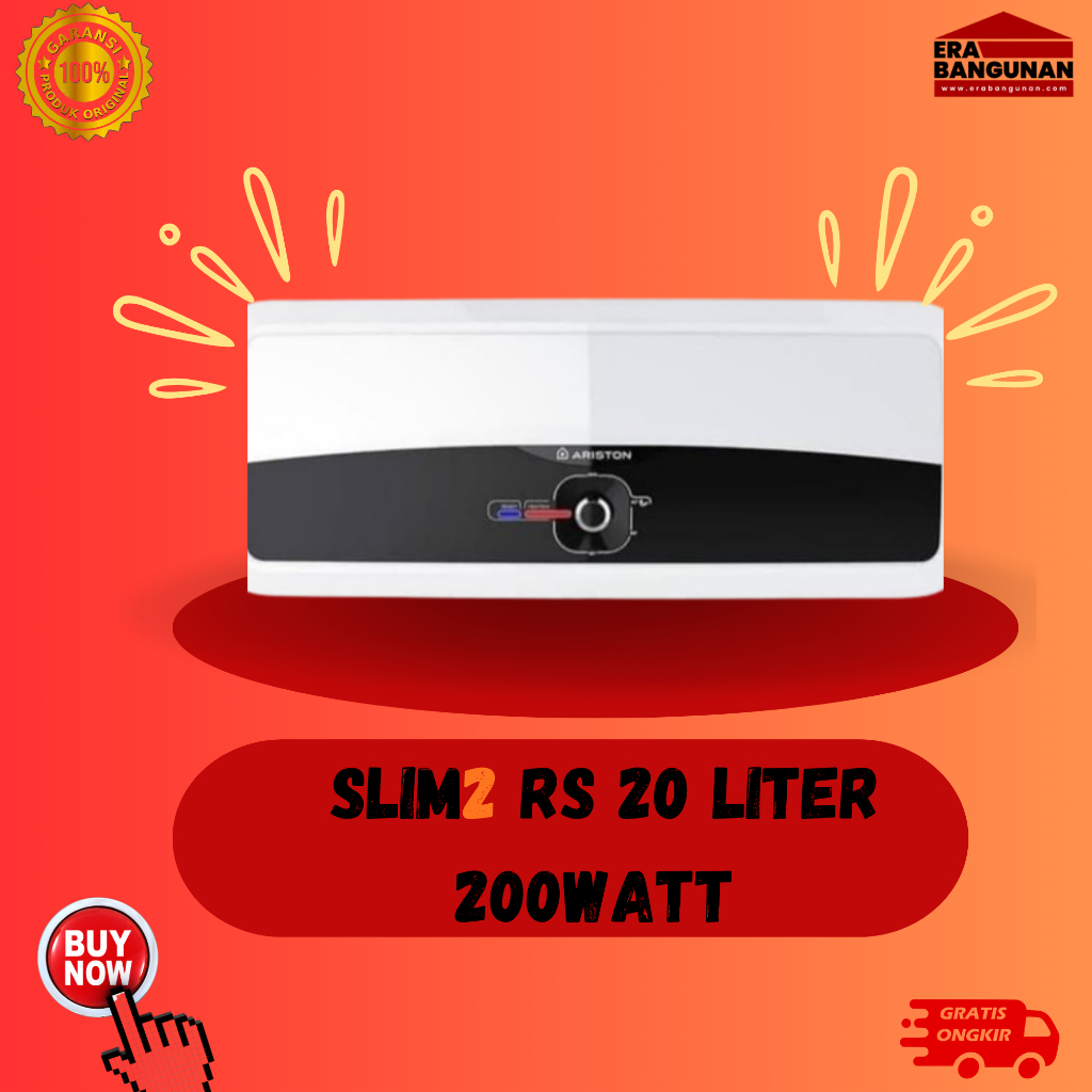 Ariston SL220200ID Pemanas Air Elektrik Slim 20L