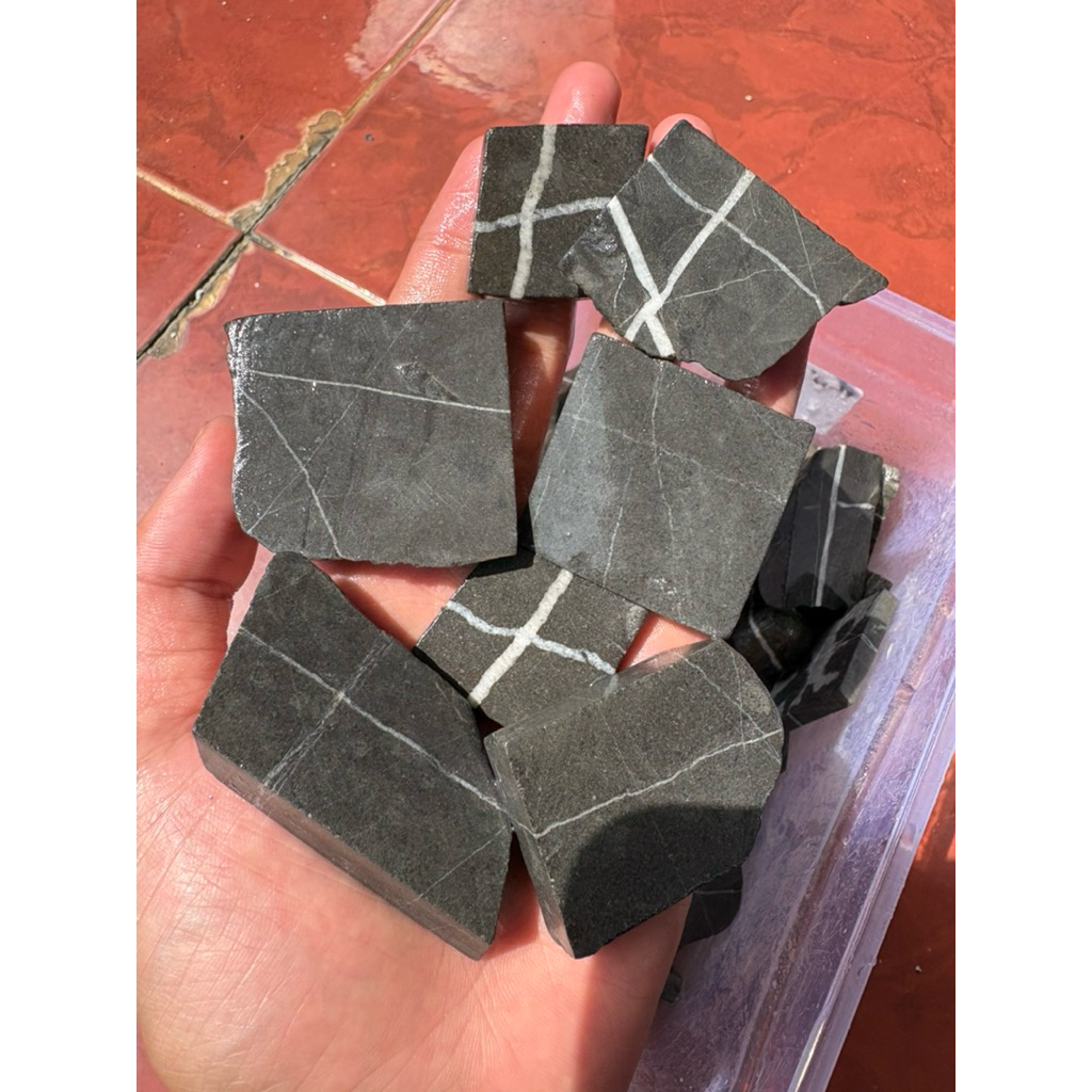 bahan bongkahan batu akik tapak jalak natural 1000% random / batu tapak jalak / bahan batu akik tapa