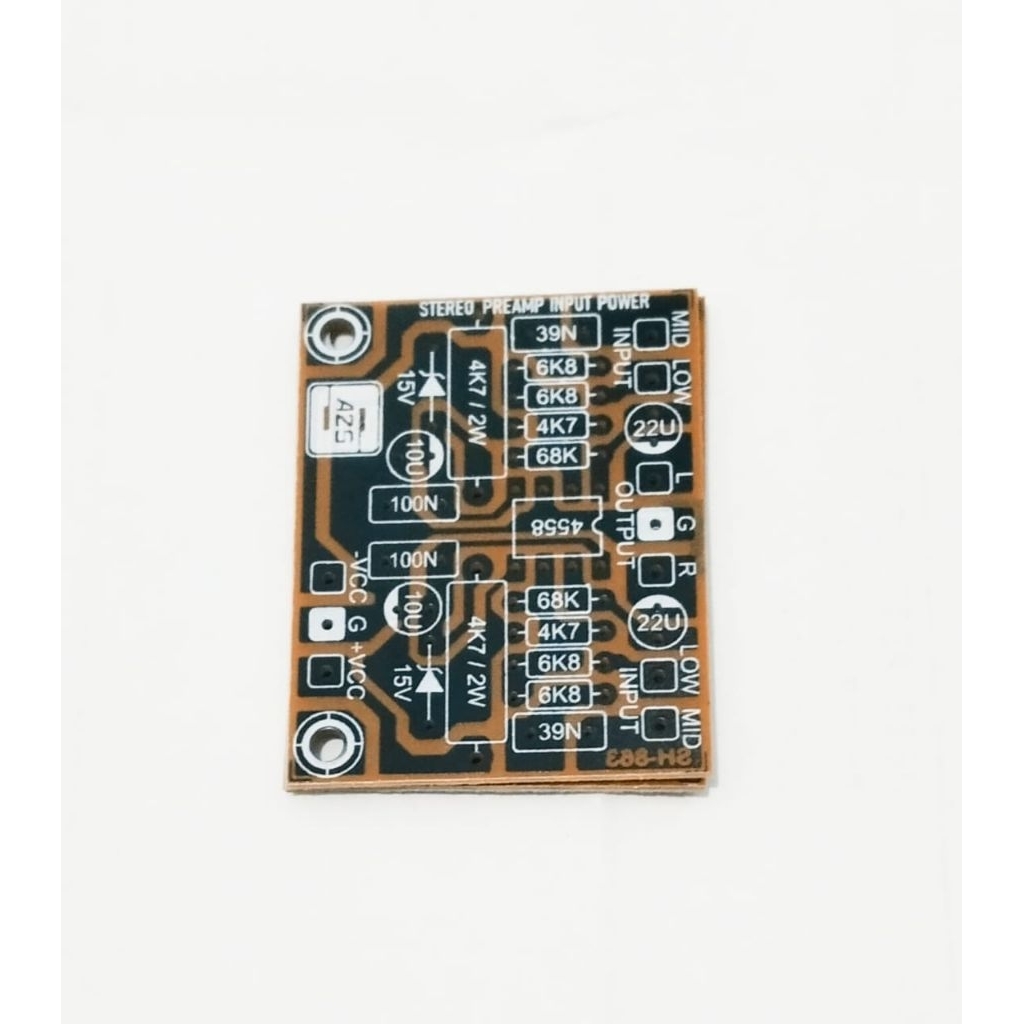 PCB Preamp Input Power Amplifier Stereo