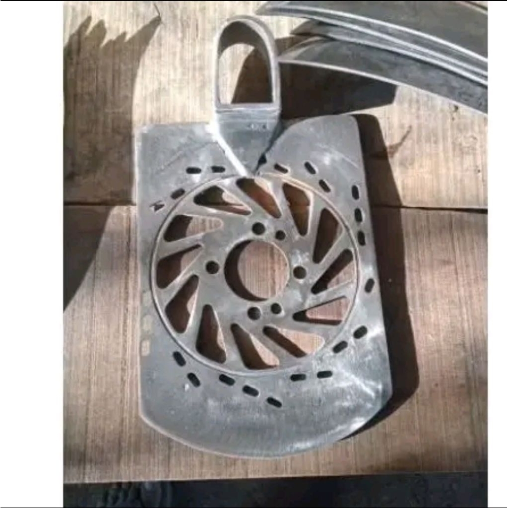 Cangkul Baja Cakram Motor Anti Lengket(JUMBO) - Cangkul Baja