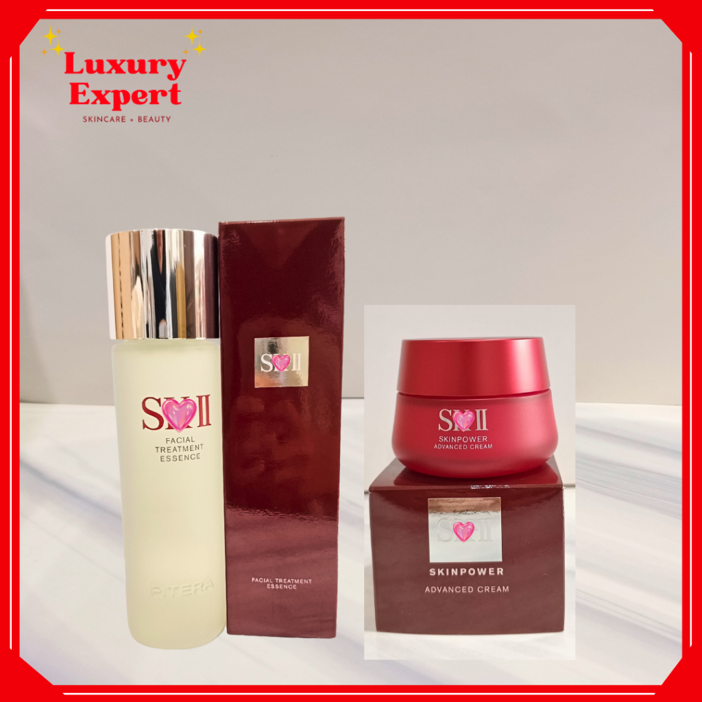 SKII SK-II SK2 FTE 75ml + Skinpower Advanced Cream 50gr - PAKET FULL SIZE