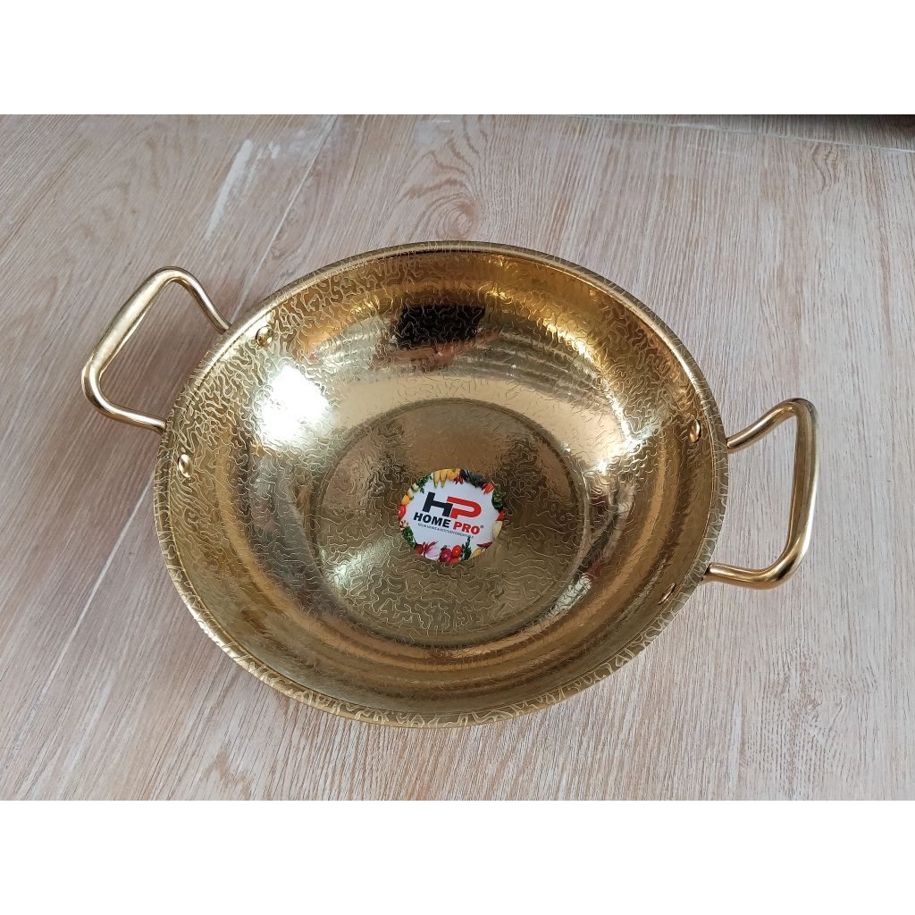 HOME PRO WAJAN DALAM CORAK GOLD 24CM