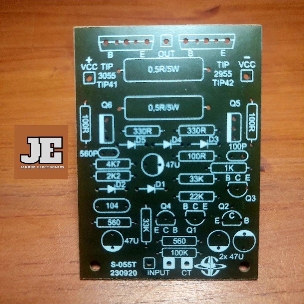 Kit PCB OCL 150 Watt Mono S-055T