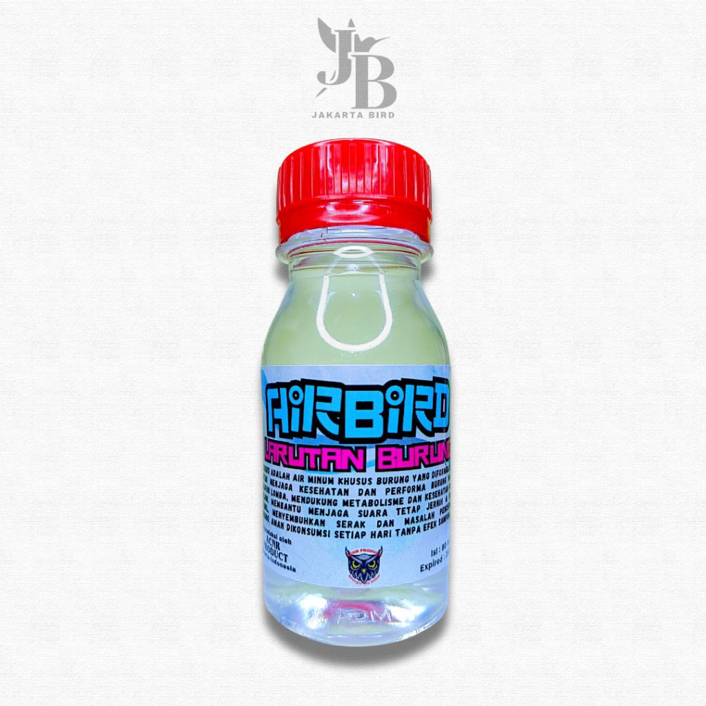 Larutan Burung Airbird Mengobati Suara Burung Serak Air Minum Burung