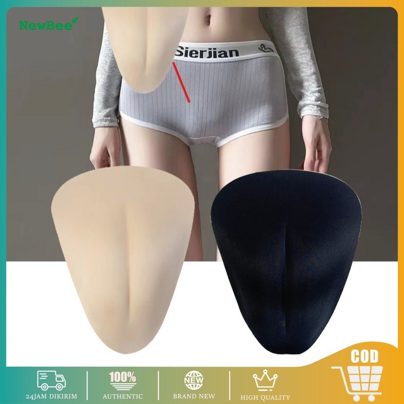 Women Pad Spon Brief Enhancher / Celana Dalam Wanita Busa Bulge Sponge Pembentuk Pantat