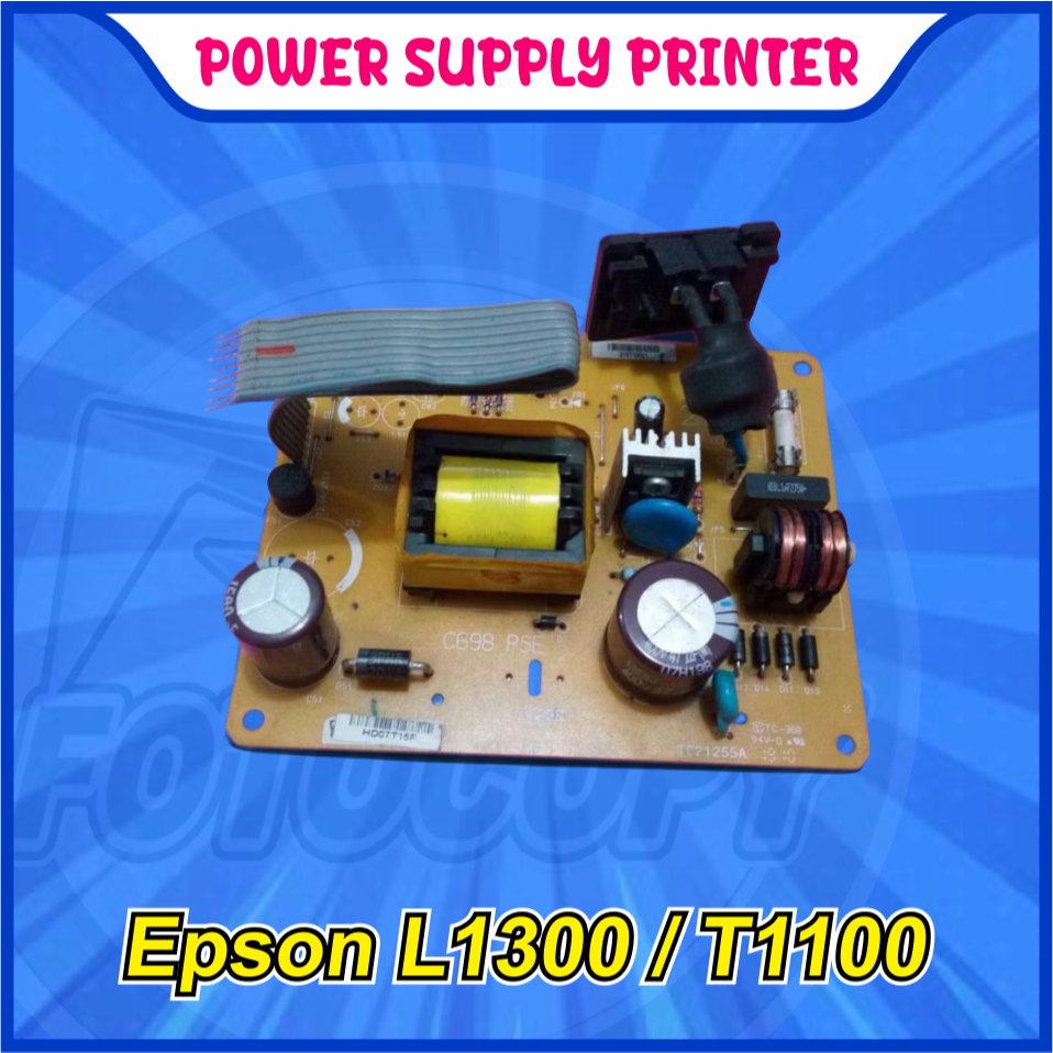 Power Supply Printer / Printer Epson L1300 T1100 / Power Adaptor Printer L1300 / L-1300 Power Printe