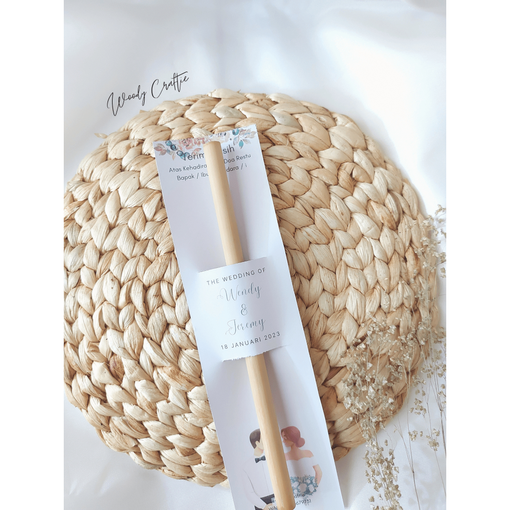 SOUVENIR SEDOTAN BAMBU