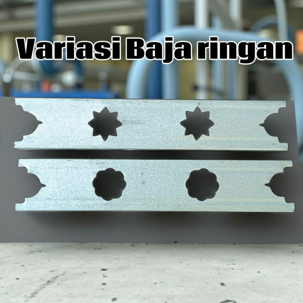 Variasi Baja ringan / Ornamen Baja Ringan Tinggal Pasang