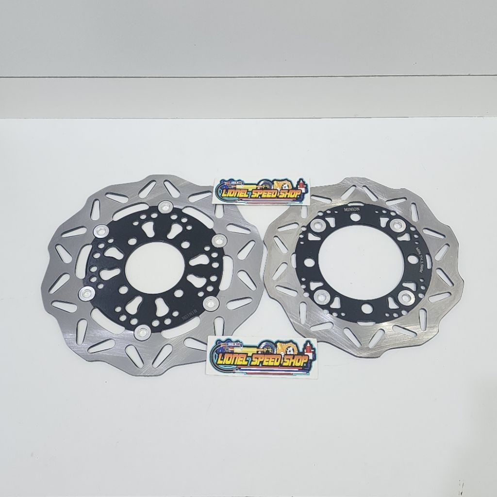 Piringan cakram MX NEW monel hitam depan belakang mx old depan mx new belakang