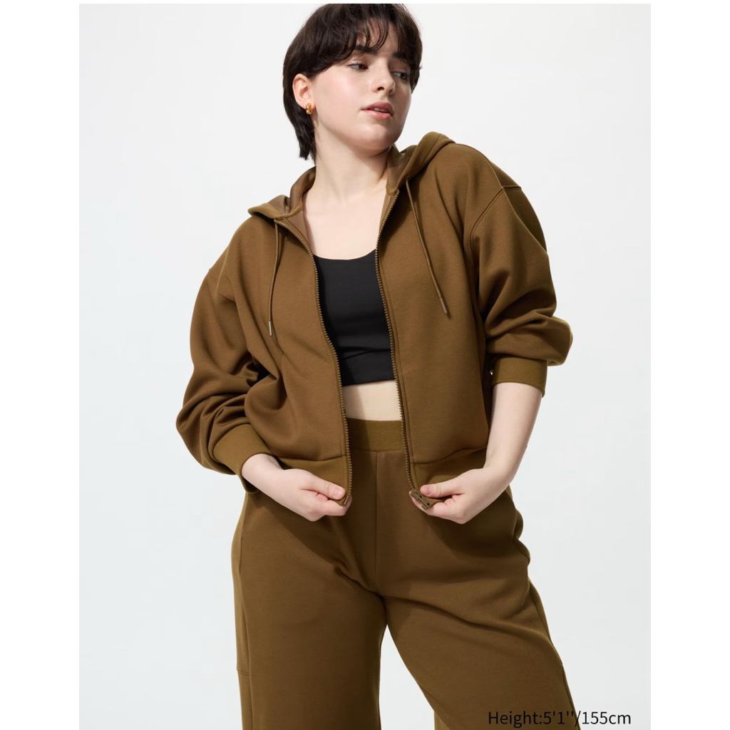 Uniqlo dry stretch zip hoodie