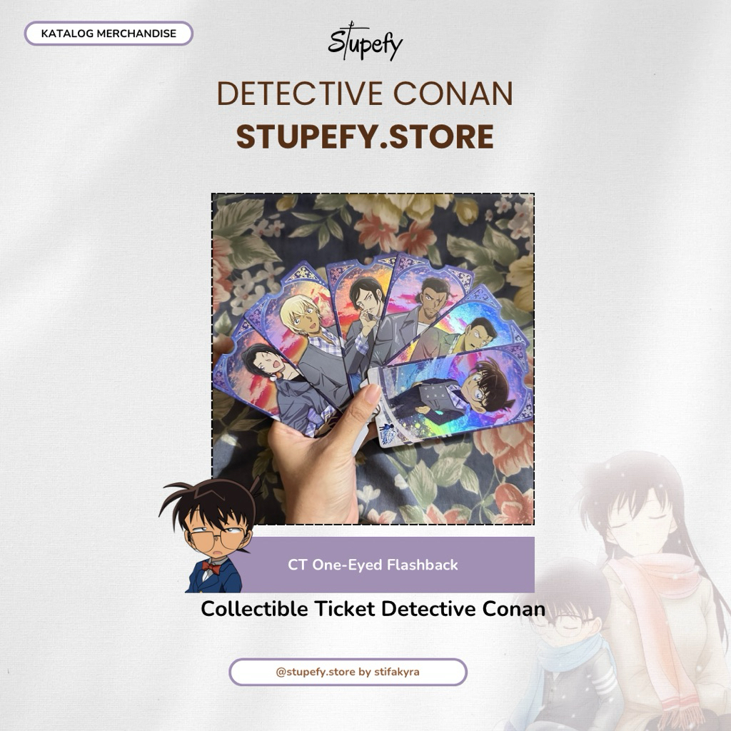 CT Detective Conan One Eyed Flashback Collectible Ticket