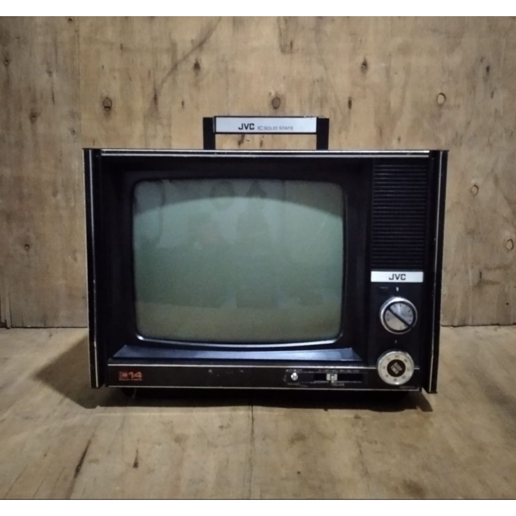TV Televisi merk Jvc Jadul vintage antik lawas kuno