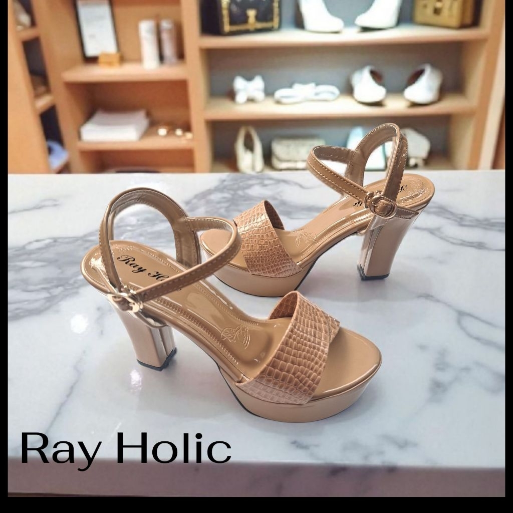 Sandal Wanita High heels 10 cm  tali premium