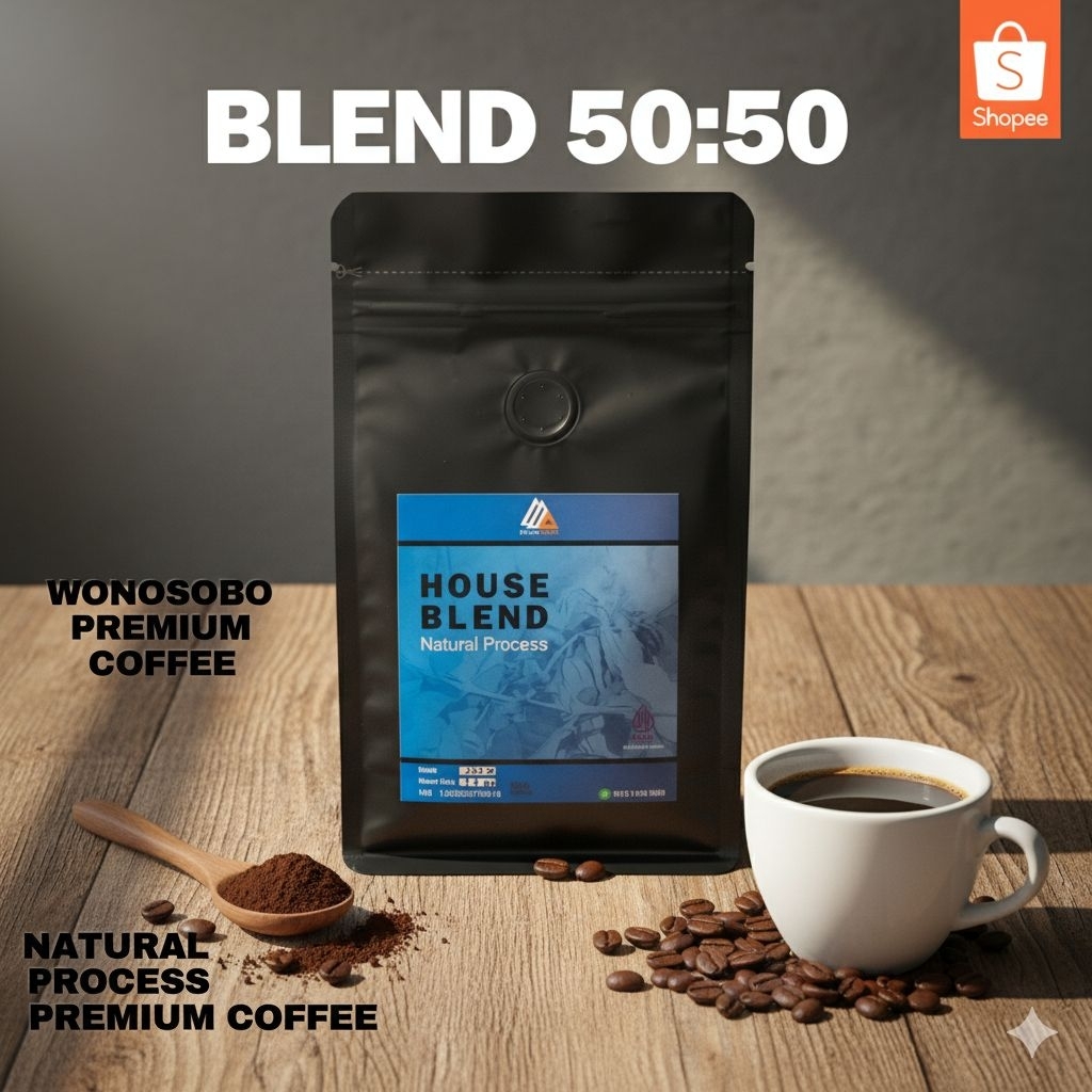 Kopi Arabika Robusta Wonosobo 250gr Dukuh Coffee Slukatan