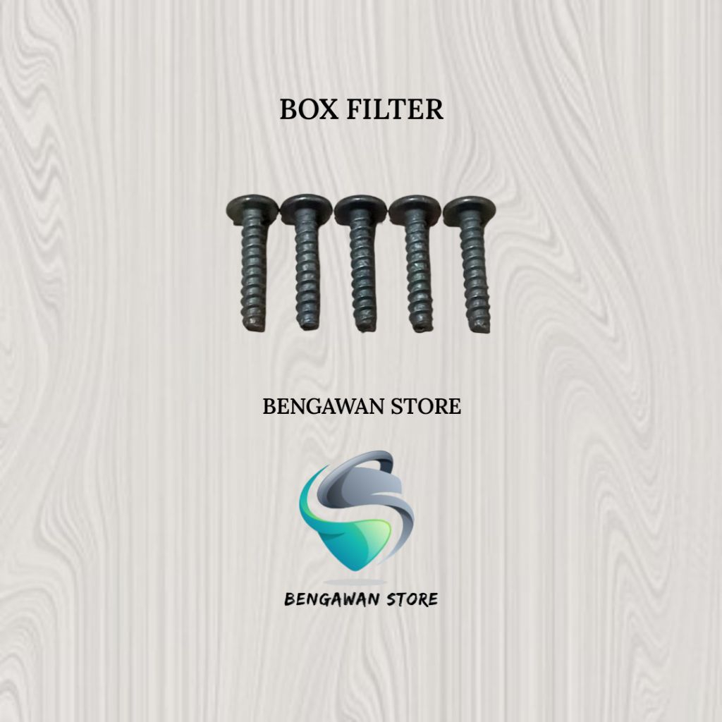 Baut Full Set Cover Bodi Body Box Filter Udara Honda Beat FI 110 PGM-FI