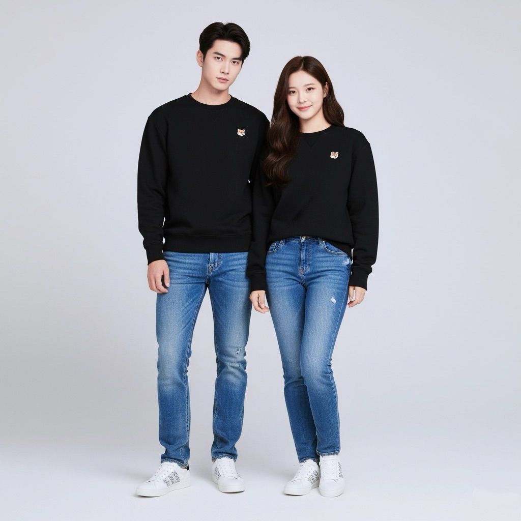 Crewneck Maison Kitsune original