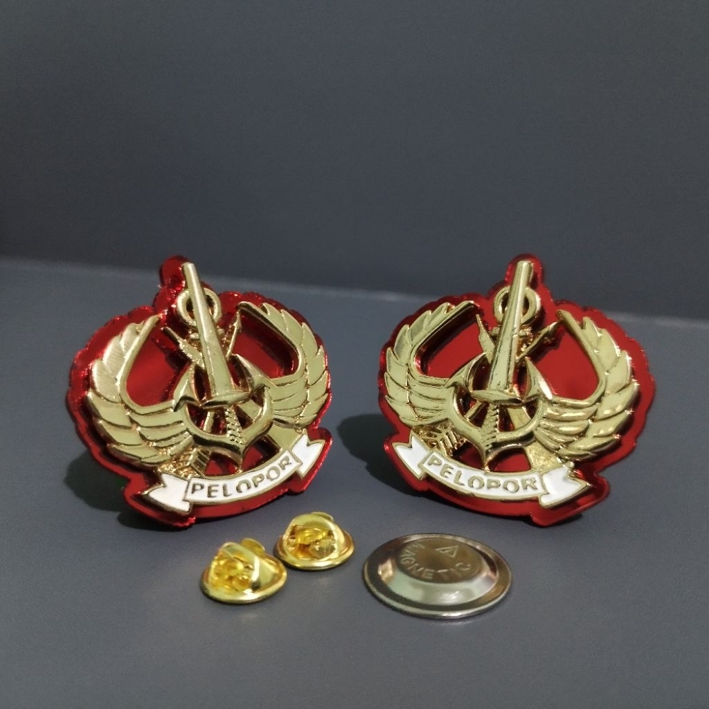 Pin Pelopor Brimob / Brevet Pelopor Brimob / Brivet Pelopor Brimob Premium