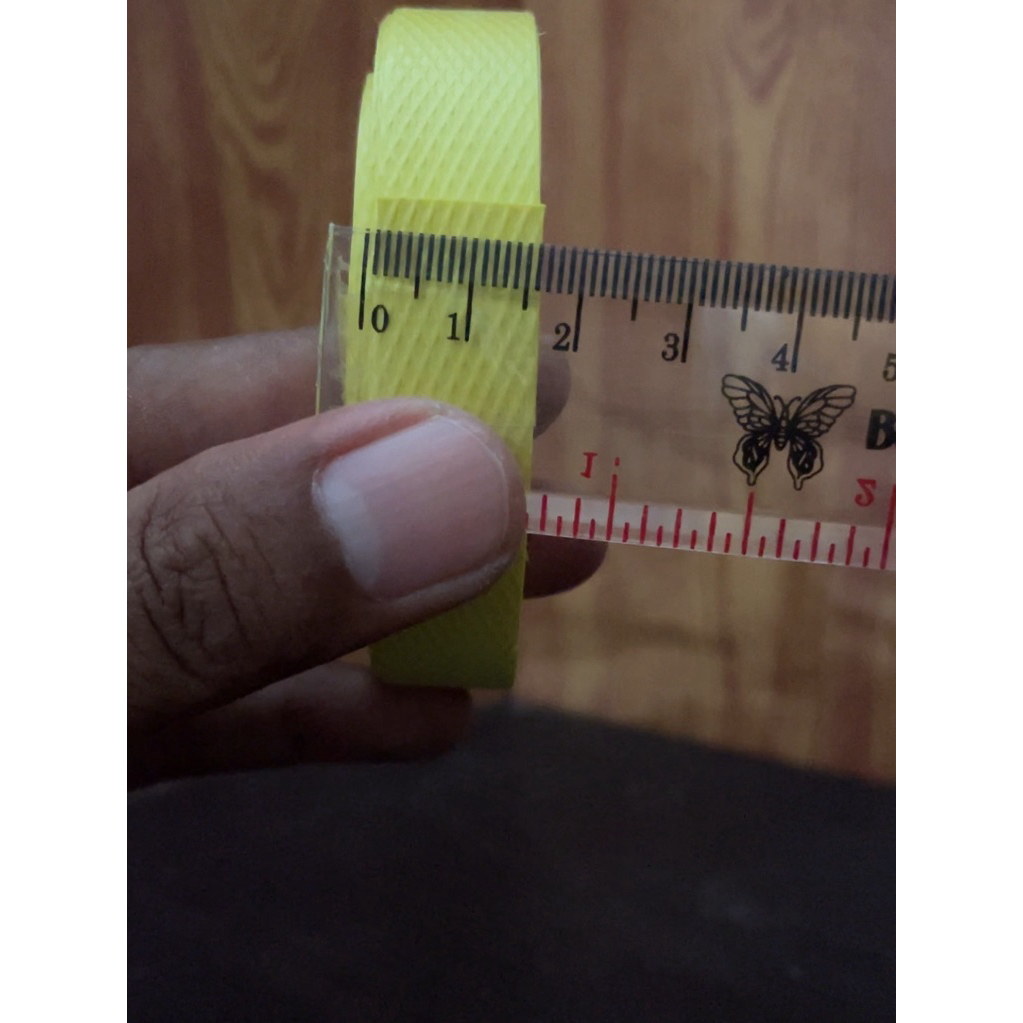 Tali Peti Tebal lebar 1,5 cm panjang 4 m tebal 0,25mm