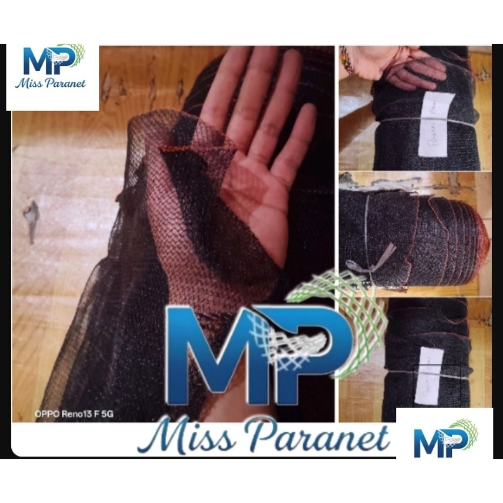 Jaring Polynet (L:1,3mxP:1m) King Fish/Polynet/Jaring Hitam/Jaring Konstruksi/Jaring Pengaman/Jaring