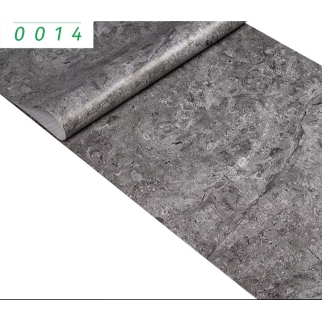 Wallpaper Sticker Dinding Marble Marmer Tekstured 3d