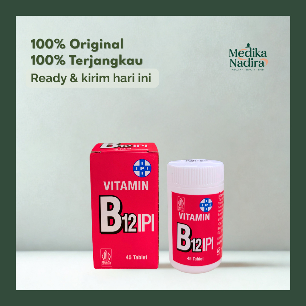 IPI Vitamin B12 45 Tablet - Suplemen Vitamin B12