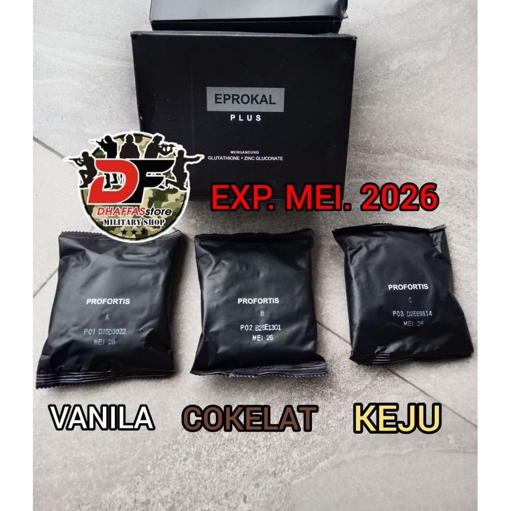 RANSUM TNI BISKUIT PRPFORTIS. EXP .MEI 2026. BISKUIT TNI. MAKANAN TNI. BISKUIT PROFORTIS BULAT