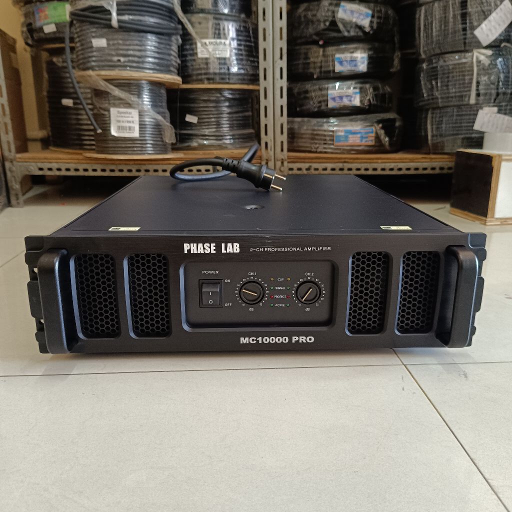 Power PhaseLab 2 channel MC10000 Pro Original Power 2 channel PhaseLab MC-10000Pro Power Audio Phase