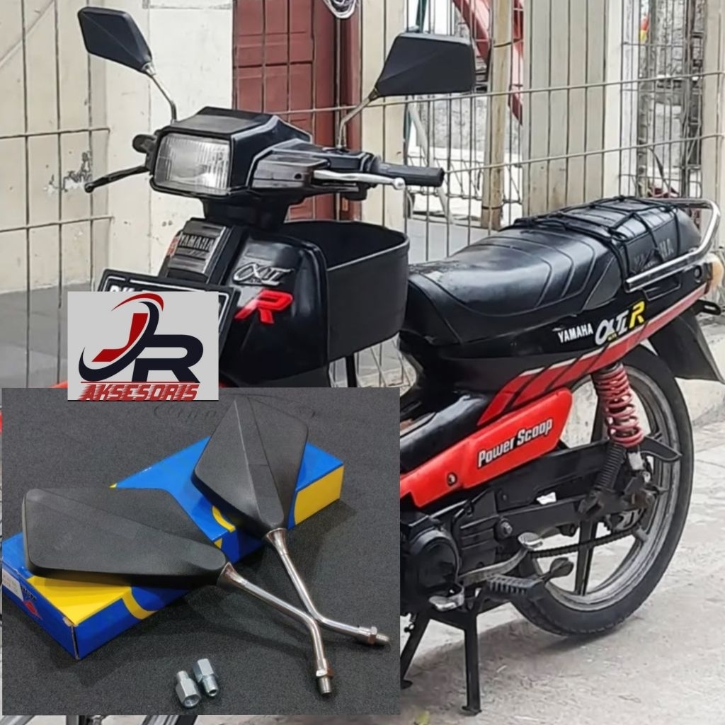 Kaca Sepion Variasi Yamaha Alfa Spion Kotak Motor Alfa