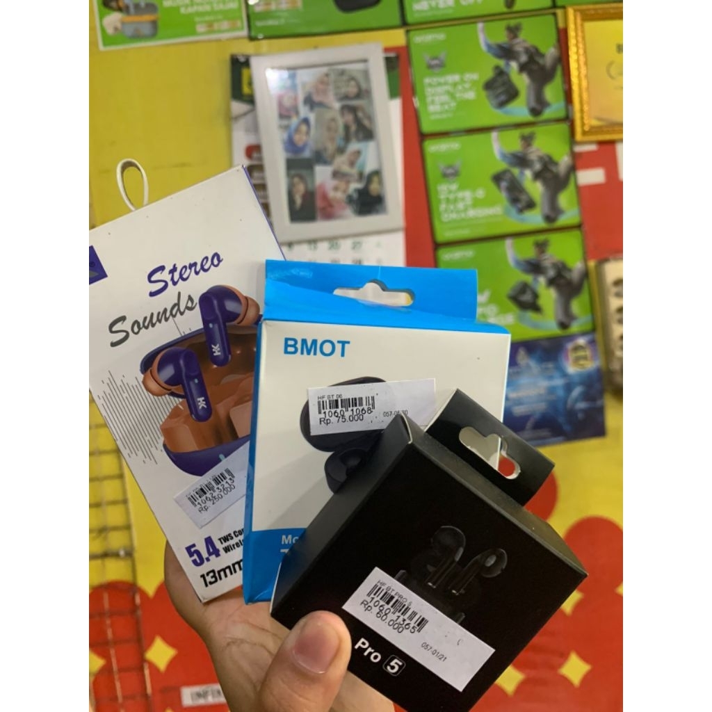 HEADSET BLUETOOTH HK WIRELESS EARPHONE