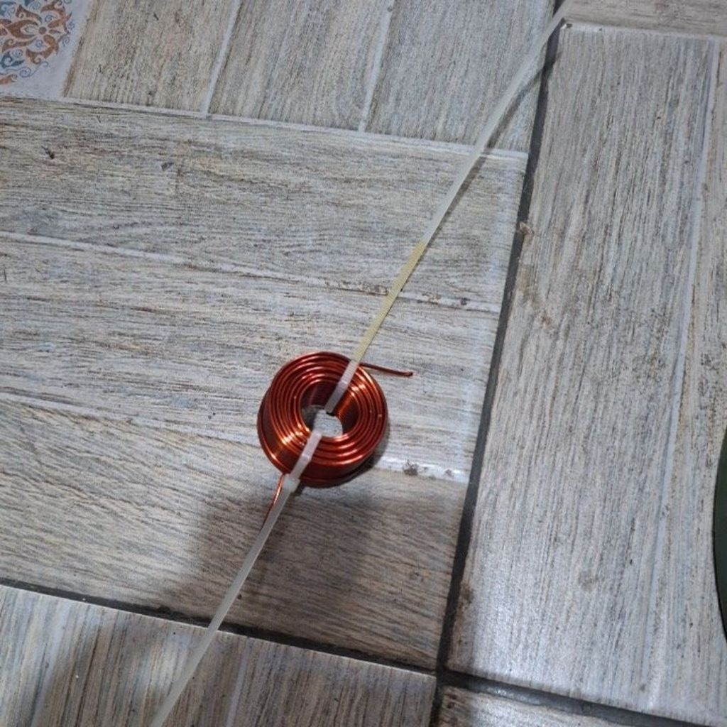 induktor coil lilitan crossover pasif 0,80mh 0,8mm