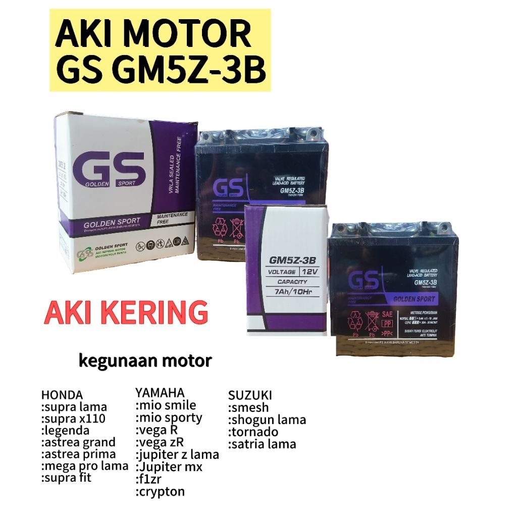 AKI KERING MOTOR GS GM5Z-3B