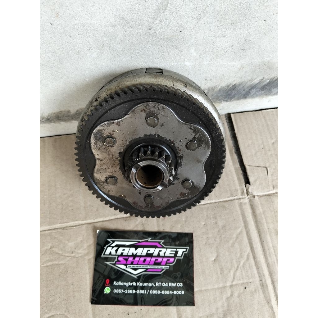 Rumah Kopling Set Kampas Kopling Vixion Old