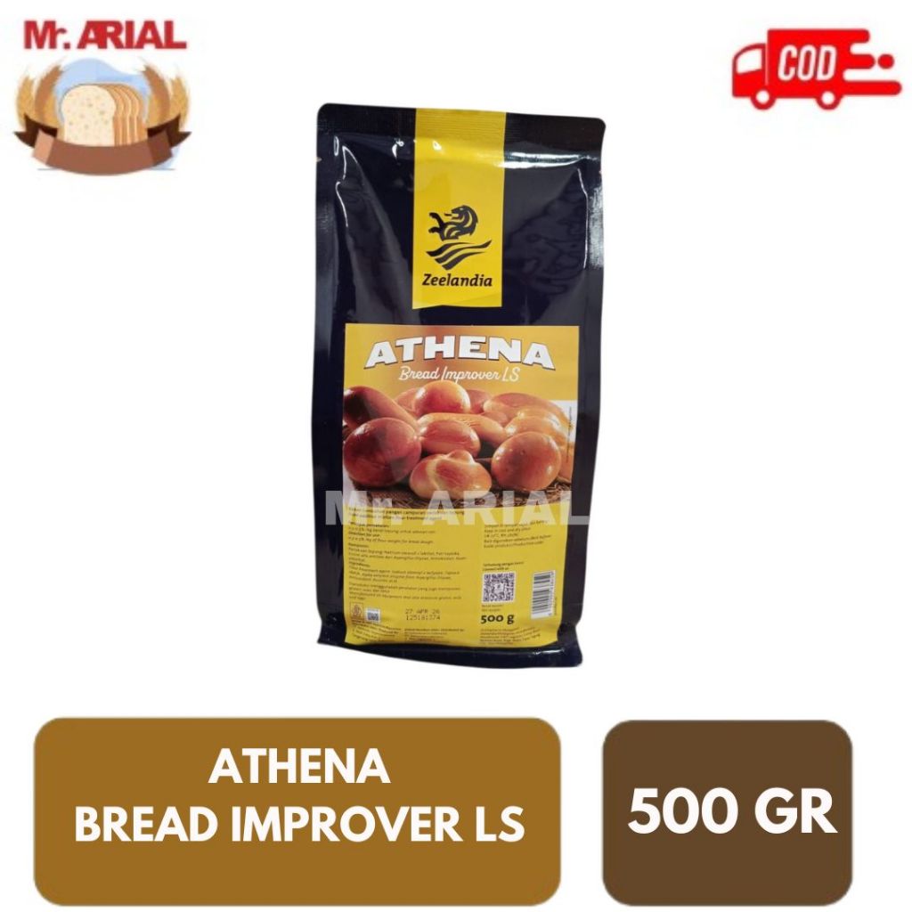 Athena Bread Improver LS 500 gr/ Pelembut Roti / Bread Improver