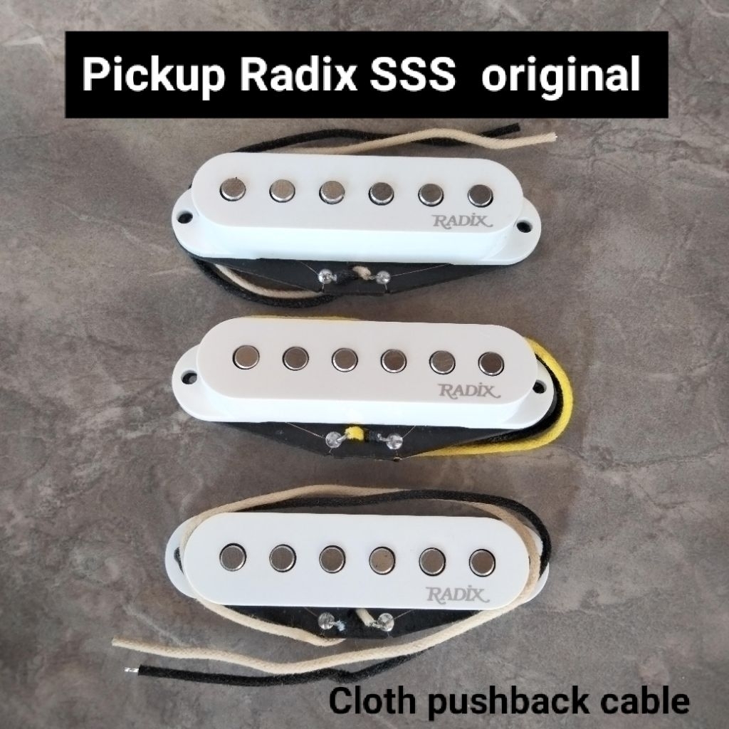 pickup gitar single coil Radix original pickup gitar strat