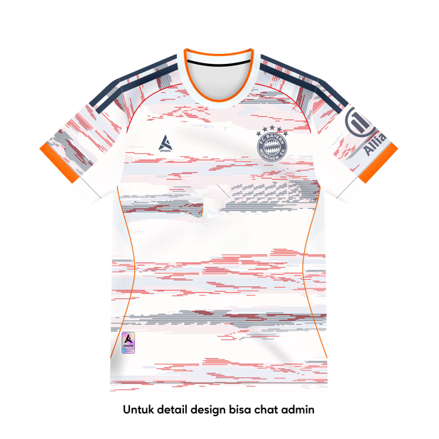 Jersey B4YERN Fantasy Away 2025-2026  Fullprinting - Atasan