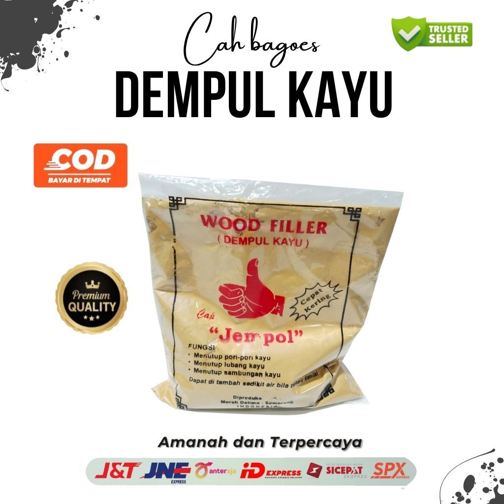 Dempul Kayu 500 Gram Amanah Dan Terpercaya