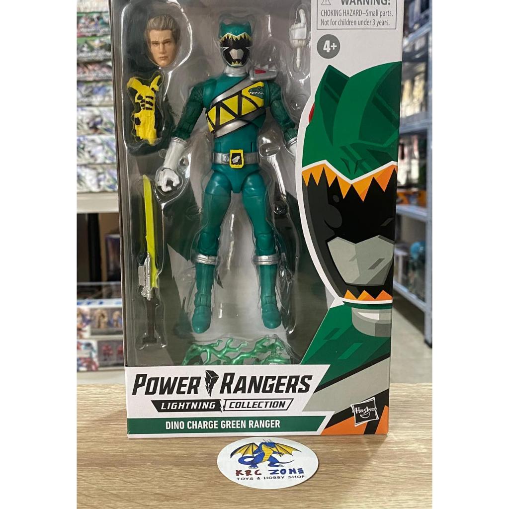 HASBRO LIGHTNING COLLECTION POWER RANGERS DINO CHARGE - RANGER GREEN SKALA SHF