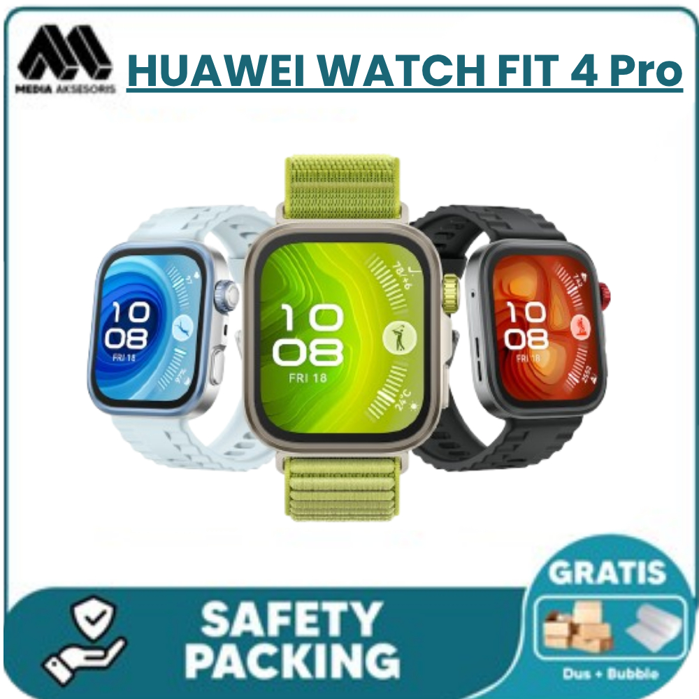 Huawei Watch Fit 4 Pro Jam Tangan Cerdas Sport Mode Kesehatan AMOLED