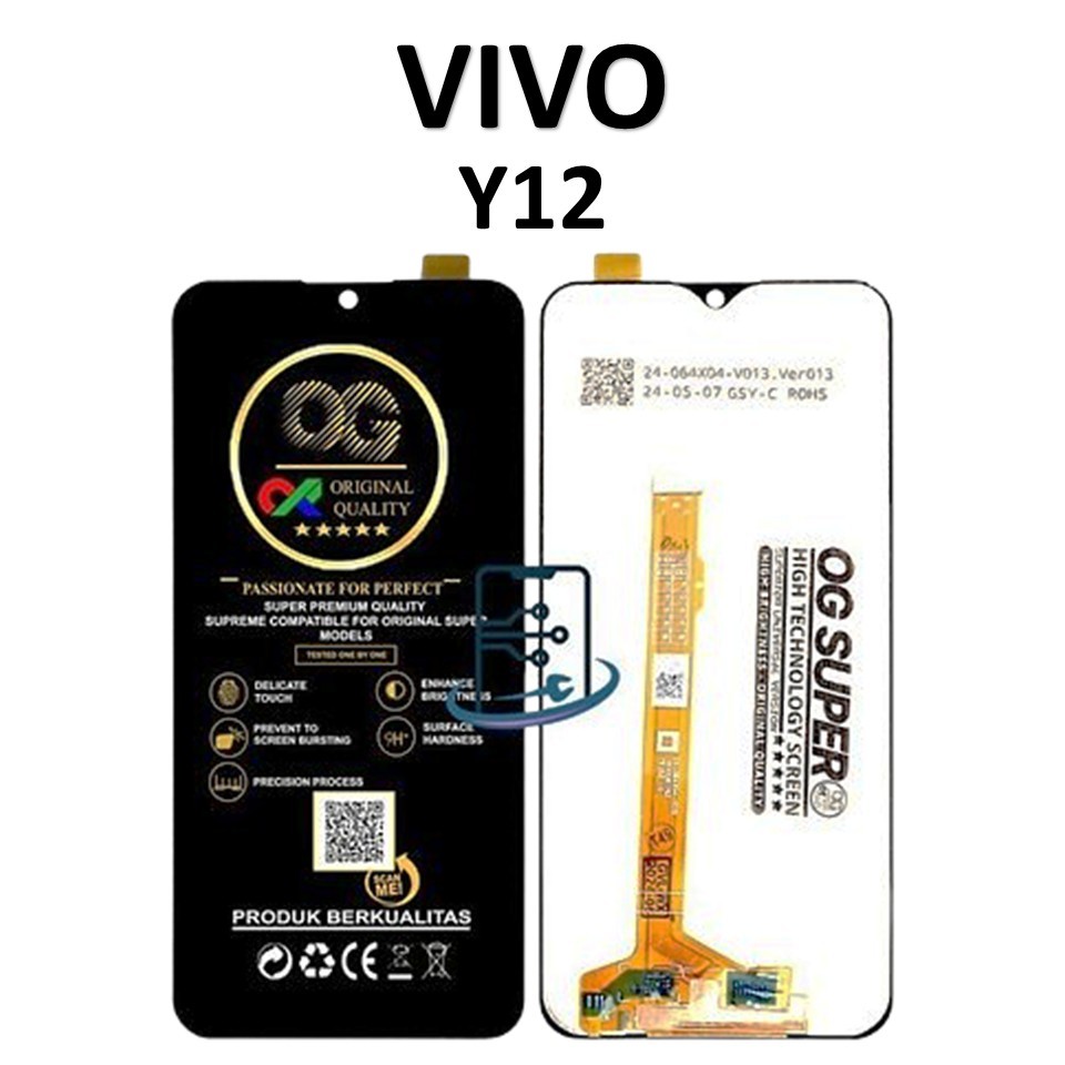 LCD TOUCHSCREEN VIVO Y12 ORIGINAL FULLSET