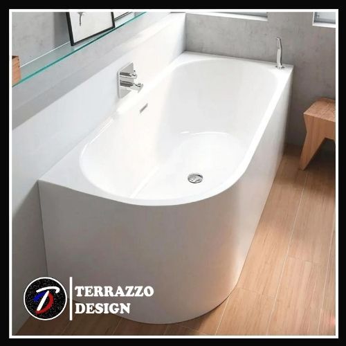 Bathtub sudut teraso  bathtub Teraso Terazzo Handmade