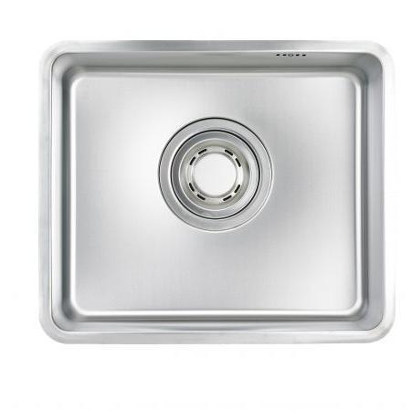 LIZENS Kitchen Sink Stainless Undermount Square Sink LQ540S 54 X 46 CM