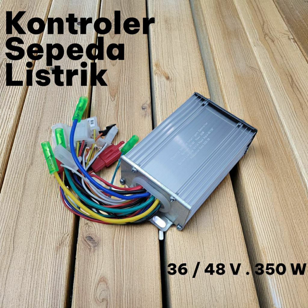 BAFANG Kontroler Sepeda Listrik Motor Controller 6 Tube 36/48V 350W - BF-636 - Silver