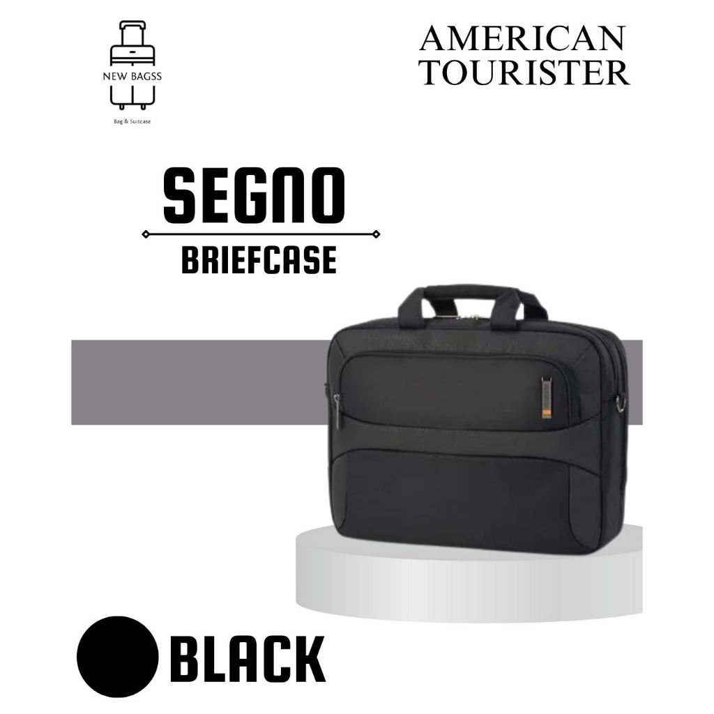 Segno Briefcase As Black Original / Tempat Laptop / Briefcase / Tas Laptop
