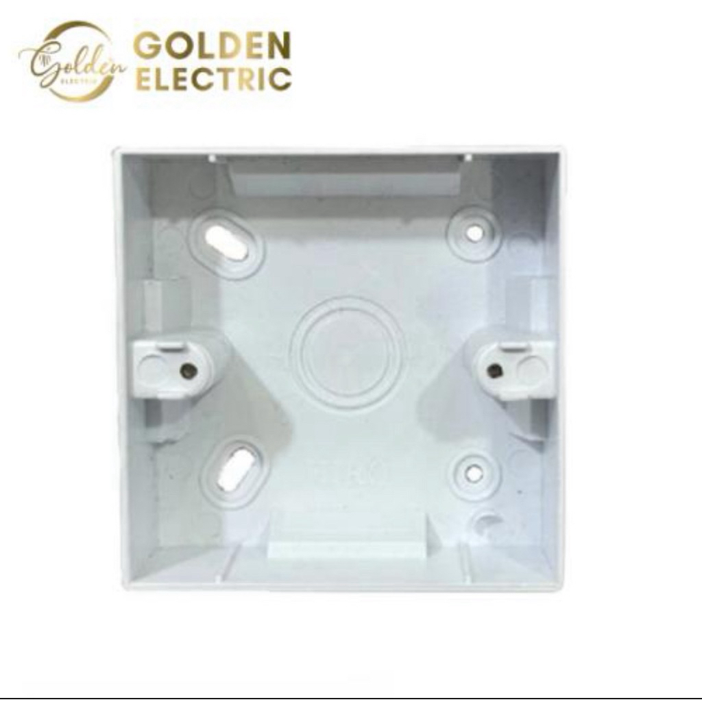 Outbow Dus OutbowDus OB Dus HIRO Putih / Untuk Saklar Dan Stop Kontak Model Clipsal