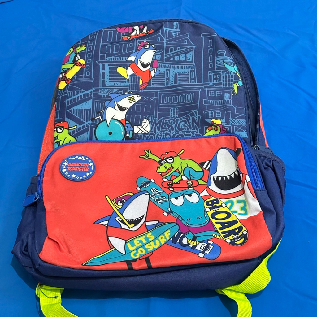 Tas Ransel Anak / Backpack Anak American Tourister Preloved / Tas Sekolah Anak