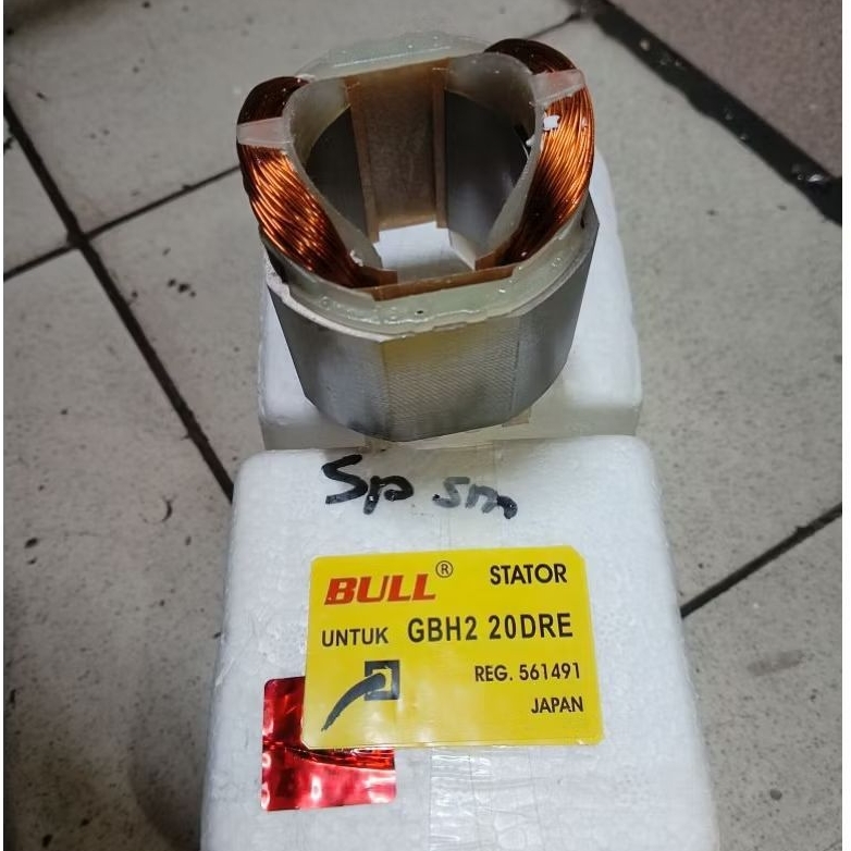 STATOR GBH2-20DRE ANGKER MESIN BOR BOSCH GBH2-20 DRE MESIN BOR BETON GBH2-20DRE BULL